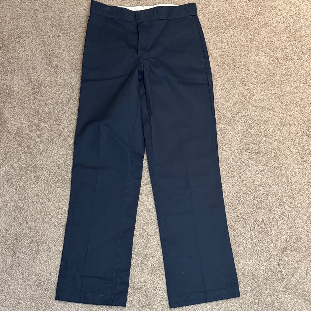 Dickies Men's Navy Dress Pants